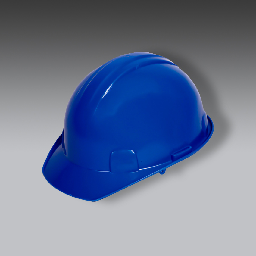 cascos para la seguridad industrial azul tipo cachucha dielectrico con suspension textil de 6 puntos modelo ww 2007amk marca jyrsa